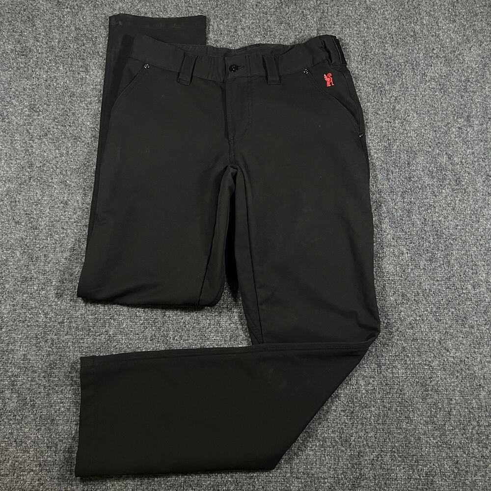 Chrome Industries Pants Mens 32x32 Black Chino Slim Polyester Cycling Riding